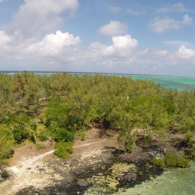 Vue aérienne de l’île d'ambre 